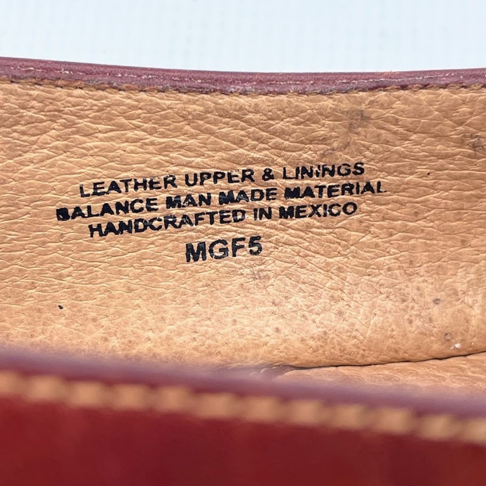 Born Brown Leather Tassel Loafers Womens 9 Moccasin Toe Handcrafted MGF5 - Picture 8 of 9